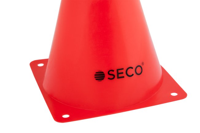 Конус тренувальний SECO 18 см колір: червоний