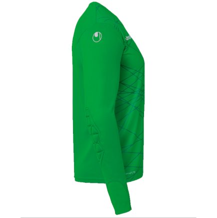 Вратарский свитер Uhlsport Prediction GOALKEEPER SHIRT LS 100530570 зеленый детский