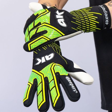 Воротарські рукавиці 4keepers Neo Volt NC Junior S983668 дитячі