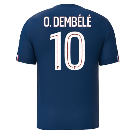 Новая Футбольная форма ПСЖ Дембеле 10 (PSG Dembele 10) 2025-2026 игровая/повседневная 15242412 цвет: темно-синий