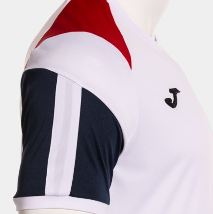 Футболка ігрова Joma DANUBIO 104209.206 колір: білий/червоний