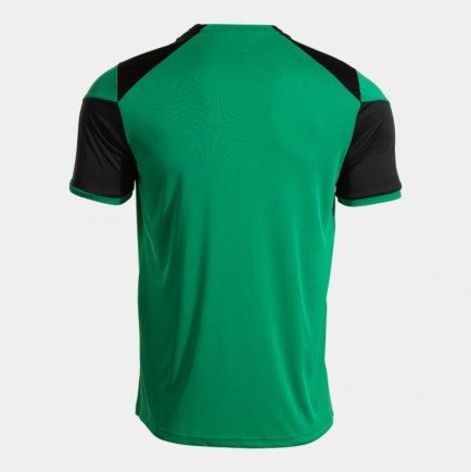 Футболка игровая Joma DANUBIO 104209.410 цвет: зеленый/черный