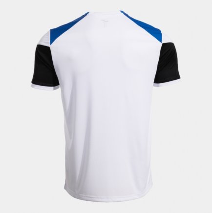 Футболка ігрова Joma CREW III 101269.207 колір: білий/синій