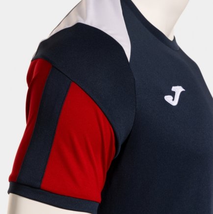 Футболка ігрова Joma DANUBIO 104209.332 колір: темно-синій/білий