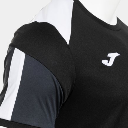 Футболка игровая Joma DANUBIO 104209.102 цвет: черный/белый
