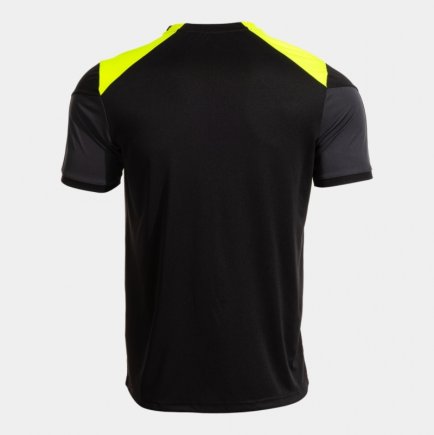 Футболка ігрова Joma DANUBIO 104209.061 колір: жовтий/чорний