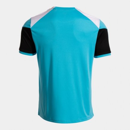 Футболка ігрова Joma DANUBIO 104209.011 колір: блакитний/білий