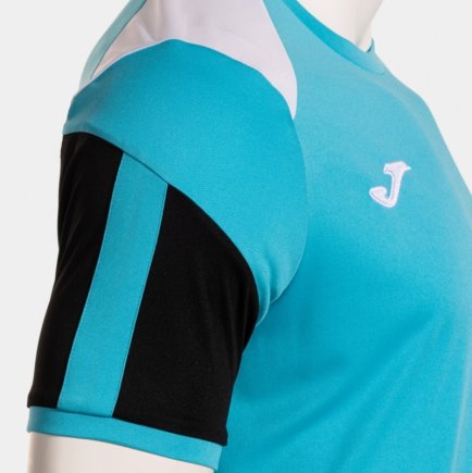 Футболка ігрова Joma DANUBIO 104209.011 колір: блакитний/білий