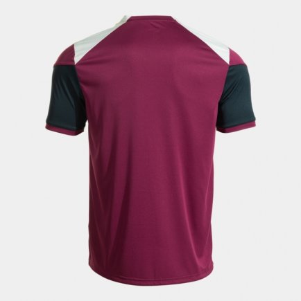 Футболка игровая Joma DANUBIO 104209.632 цвет: бордовый/белый
