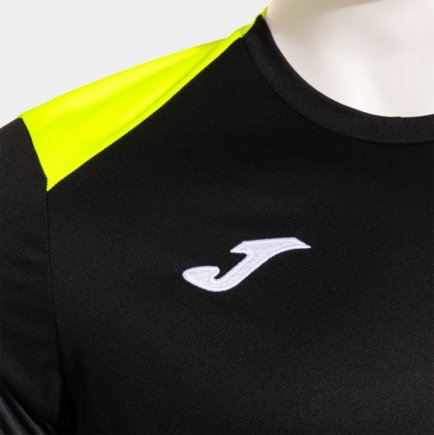 Футболка игровая Joma DANUBIO 104209.121 цвет: черный/желтый