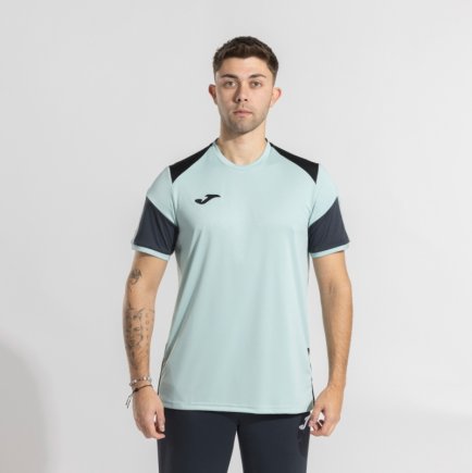 Футболка ігрова Joma DANUBIO 104209.433 колір: сірий/чорний
