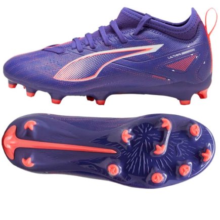 Бутсы Puma Ultra Match FG/AG Jr 108096-01 детские