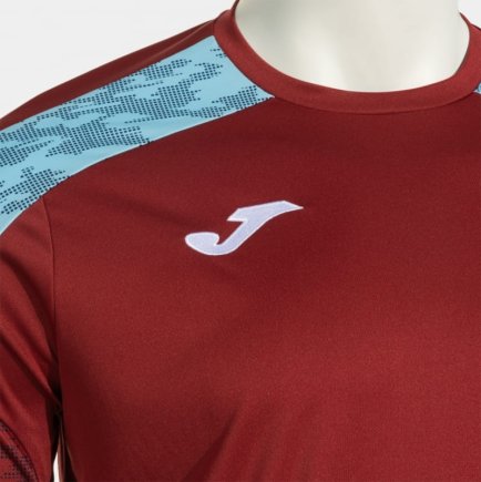 Футболка ігрова Joma CHAMPION VIII 104263.682 колір: бордовий/блакитний