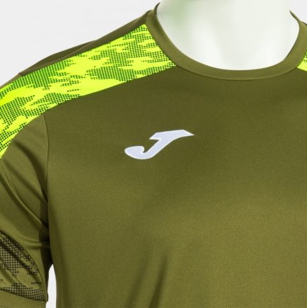 Футболка ігрова Joma CHAMPION VIII 1104263.474 колір: хакі/жовтий