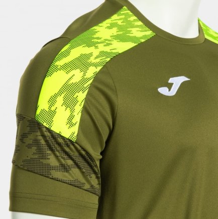 Футболка ігрова Joma CHAMPION VIII 1104263.474 колір: хакі/жовтий