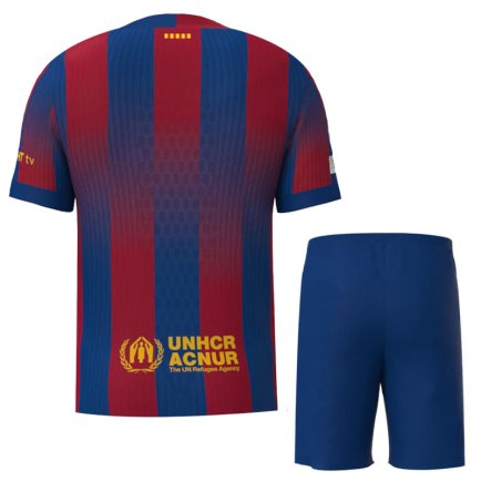 Новая Футбольная форма Barcelona (Barca, Барса) 2025-2026 игровая/повседневная 15245412 цвет: темно-синий