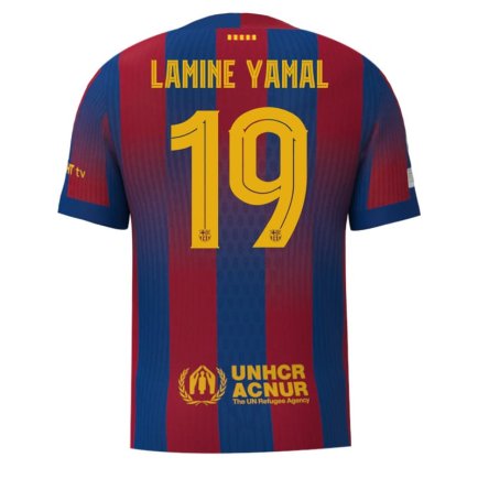 Нова Футболка Барселона Ямал 19 (Barcelona Yamal 19) 2025-2026 ігрова/повсякденна 15245712 колiр: темно-синій