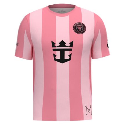 Новая Футболка Интер Майами Месси 10 (Inter Miami Messi 10) 2025-2026 игровая/повседневная 15247209 цвет: розовый