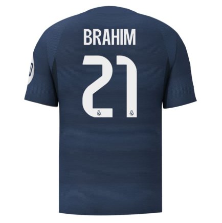Новая Футбольная форма Реал Мадрид Брахим 21 (Real Madrid Brahim 21) 2025-2026 игровая/повседневная 15248304 цвет: синий
