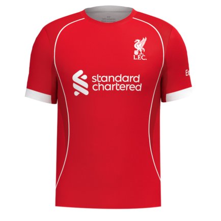 Новая Футбольная форма Liverpool (Ливерпуль) 2025-2026 игровая/повседневная 16250102 цвет: красный