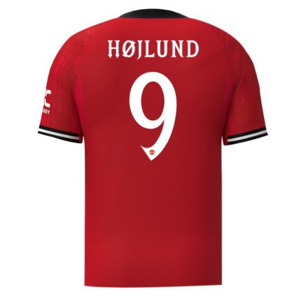Нова Футболка Манчестер Юнайтед Гойлунн 9 (Manchester United Højlund 9) 2025-2026 ігрова/повсякденна 16252402 колiр: червоний