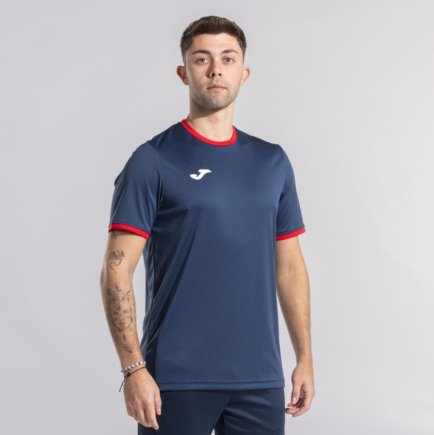 Футболка игровая Joma Combi 104494.336 цвет: темно-синий