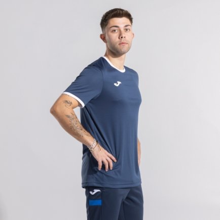 Футболка игровая Joma Combi 104494.332 цвет: темно-синий