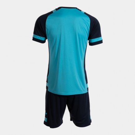 Футбольная форма Joma LIDER SET 104285.013 цвет: темно-синий/голубой