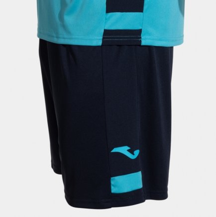 Футбольная форма Joma LIDER SET 104285.013 цвет: темно-синий/голубой