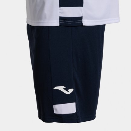 Футбольна форма Joma LIDER SET 104285.203 колір: білий/темно-синій