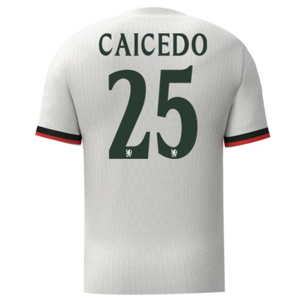 Новая Футболка Челси Кайседо 25 (Chelsea Caicedo 25) 2025-2026 игровая/повседневная 16254410 цвет: белый