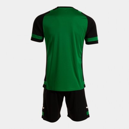 Футбольная форма Joma LIDER SET 104285.451 цвет: зеленый/черный
