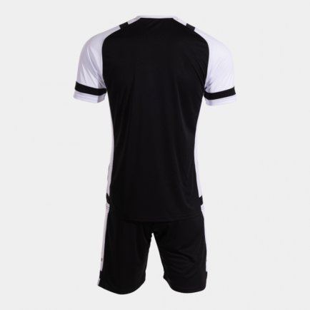 Футбольная форма Joma LIDER SET 104285.102 цвет: черный/белый