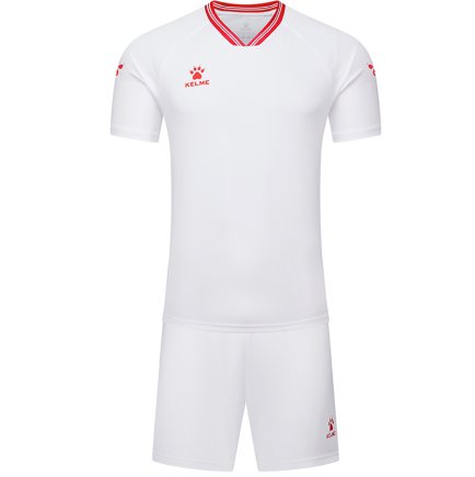 Комплект футбольної форми Kelme FARO 8451ZB1246.9107 колір: білий/червоний