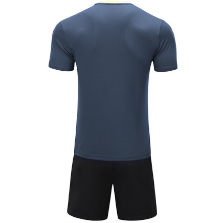 Комплект футбольної форми Kelme BURGOS 8251ZB1003.9416 колір: темно-синій/чорний
