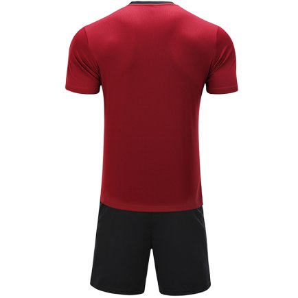 Комплект футбольної форми Kelme BURGOS 8251ZB1003.9603 колір: червоний/чорний