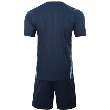Комплект футбольной формы Kelme OVIEDO 8351ZB1084.9471 цвет: темно-синий/темно-серый