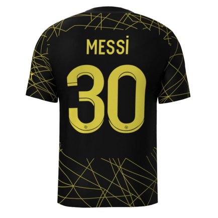 Футбольная форма ПСЖ Месси 30 (PSG Messi 30) 2022-2023 игровая/повседневная 10226901 цвет: черный