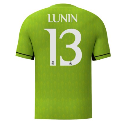 Воротарська футболка Реал Мадрид Лунін 13 (Real Madrid Lunin 13) 2023-2024 ігрова/повсякденна 14223607 колір: зелений