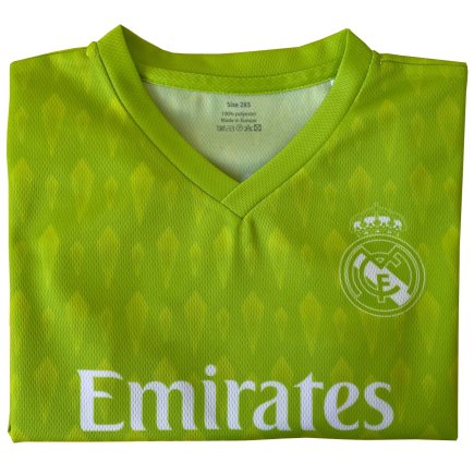 Воротарська футболка Реал Мадрид Лунін 13 (Real Madrid Lunin 13) 2023-2024 ігрова/повсякденна 14223607 колір: зелений