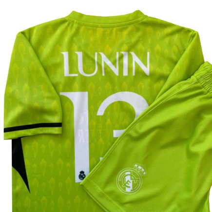 Вратарская футбольная форма Реал Мадрид Лунин 13 (Real Madrid Lunin 13) 2023-2024 игровая/повседневная 14223707 цвет: зеленый