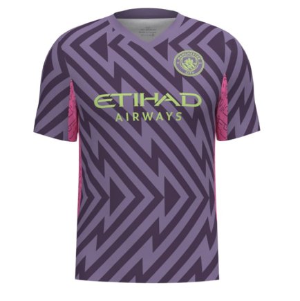Нова Воротарська Футболка Манчестер Сіті Едерсон 31 (Manchester City Ederson 31) 2023-2024 ігрова/повсякденна 14221008 колiр: фіолетовий