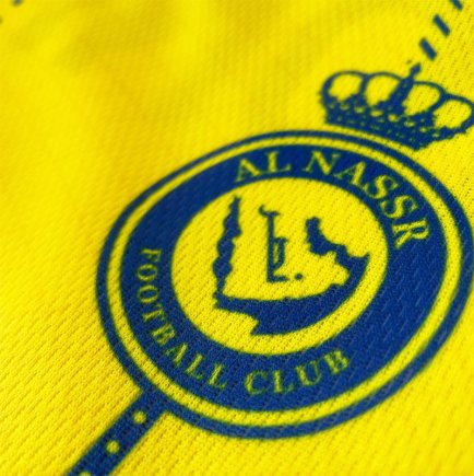 Футболка Аль-Наср Роналдо 7 (Al Nassr Ronaldo 7) 2023-2024 игровая/повседневная 14224503 цвет: желтый