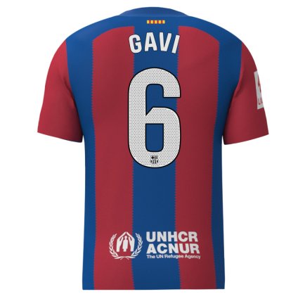 Футболка Барселона Гаві 6 (Barcelona Gavi 6) 2023-2024 ігрова/повсякденна 11229004 колiр: синій