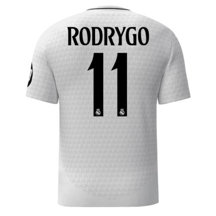 Футболка Реал Мадрид Родриго 11 (Real Madrid Rodrygo 11) 2024-2025 ігрова/повсякденна 14228610 колiр: білий