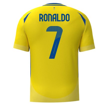 Футбольная форма Аль-Наср Роналдо 7 (Al Nassr Ronaldo 7) 2024-2025 игровая/повседневная 15228703 цвет: желтый