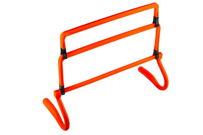 Барьер раскладной тренировочный беговой SECO 15/28,5 см цвет: оранжевый