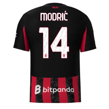 Новая Футбольная форма Милан Модрич 14 (Milan Modric 14) 2025-2026 игровая/повседневная 16256902 цвет: красный