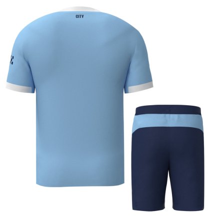 Новая Футбольная форма Manchester City (Манчестер Сити, Ман Сити) 2025-2026 игровая/повседневная 16257311 цвет: голубой