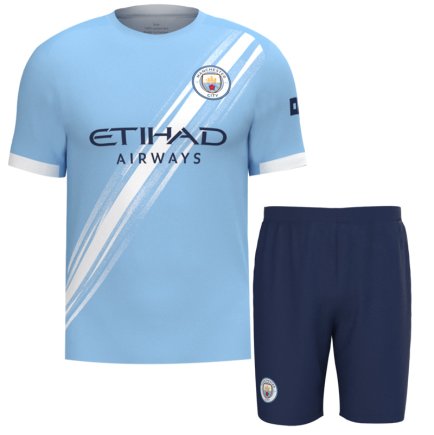 Новая Футбольная форма Манчестер Сити Гвардиол 24 (Manchester City Gvardiol 24) 2025-2026 игровая/повседневная 16258111 цвет: голубой